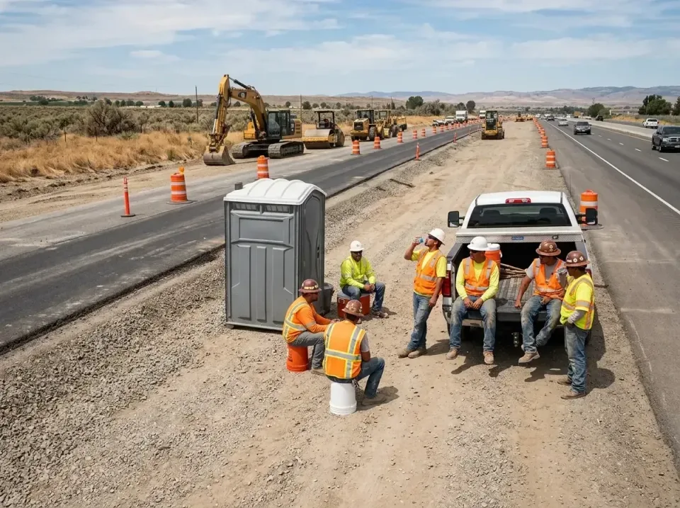 highway-road-construction-crew-007 — frequently asked questions, Porta Potty and Restroom Rentals in Soledad, CA